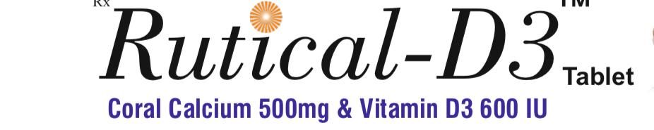 Rutical-D3 - Calcium & Vitamin D Supplement